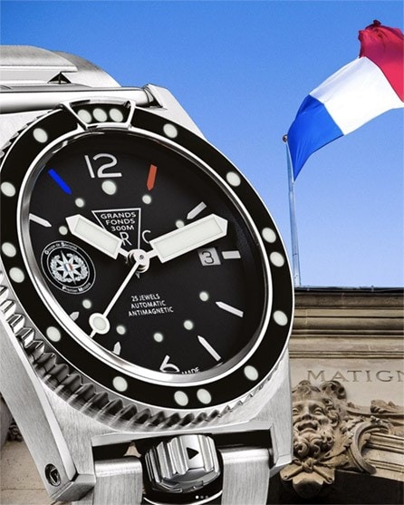 Montres ZRC serie limitee partenariat GSPM