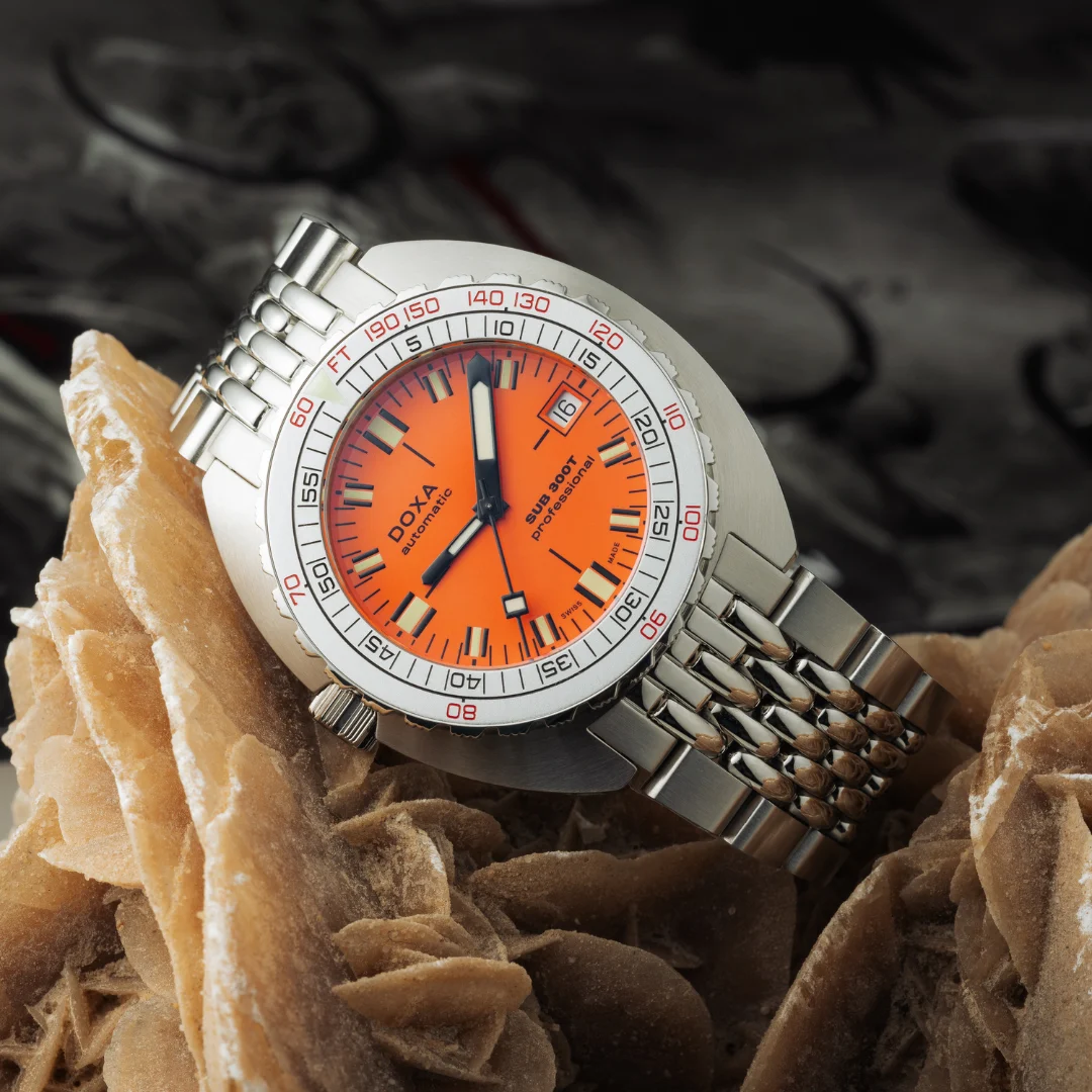 DOXA arrive à La Vitrine Horlogère : l’esprit de la plongée s’invite à Wavre